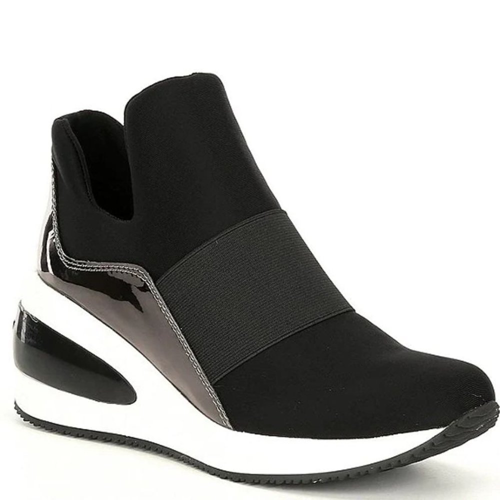 NEW DKNY Borg Wedge sneaker 8